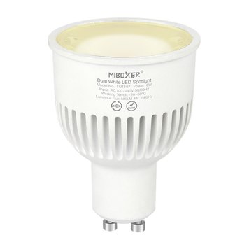 Разумная LED лампа MR16 6 Вт, GU10, 2700-6500K, 220V, RF 2.4G Mi-light LL107-CCT фото