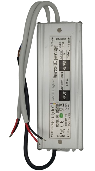 Power supply for led strip Slim, 150 W, 200-240 V, 12 V, IP66 MI-12150D1691 photo