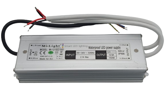 Power supply for led strip Slim, 150 W, 200-240 V, 12 V, IP66 MI-12150D1691 photo
