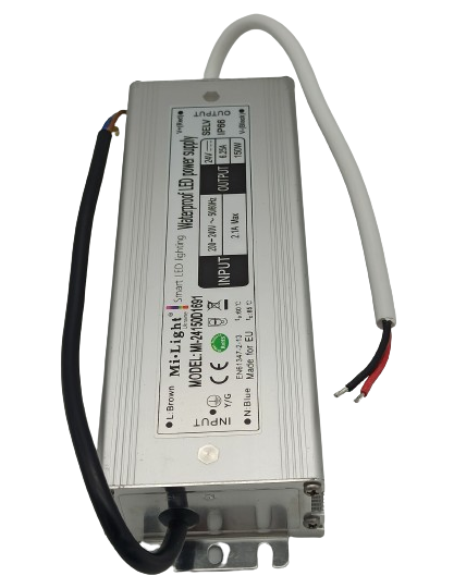 Power supply for led strip Slim, 150 W, 200-240 V, 24 V, IP66 MI-24150D1691 photo