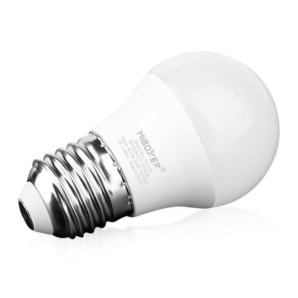 Умная LED лампа 4 Вт, Е27, 2700-6500К+RGB, RF 2,4G Mi-light LL110 фото