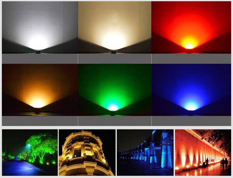 Светодиодный прожектор 30W, RGB+CCT, WI-FI, (AC) GLT03 фото