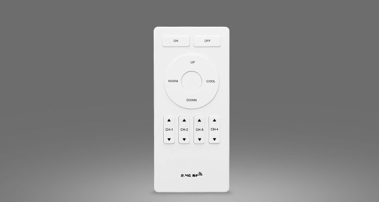 Пульт дистанційного керування Smart Tunable white кнопковий (2.4 ГГц, 4 зони) RL005 фото