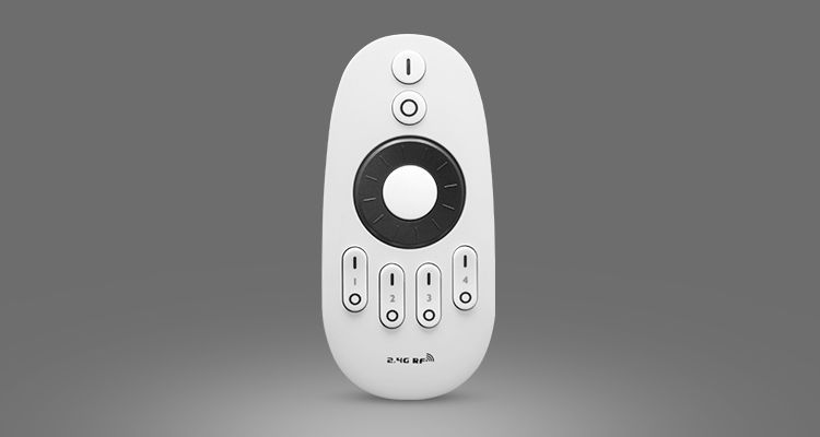MiLight Remote controller, dimmer, color temperature, adjustment wheel(2.4 GHz, 4 zones) RL006-CWW photo