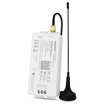 Хост контролер DMX512(1990) Wi-fi  433MHz (LORA) Mi-light, для бездротового керування Mi-light з Android and iOS WL-433 фото