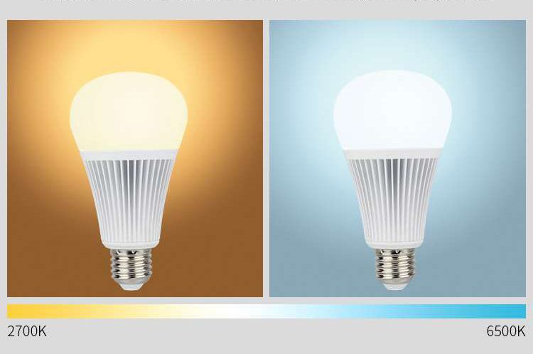Smart светодиодная лампочка MiLight, 9W, RGB+CCT LL012 фото