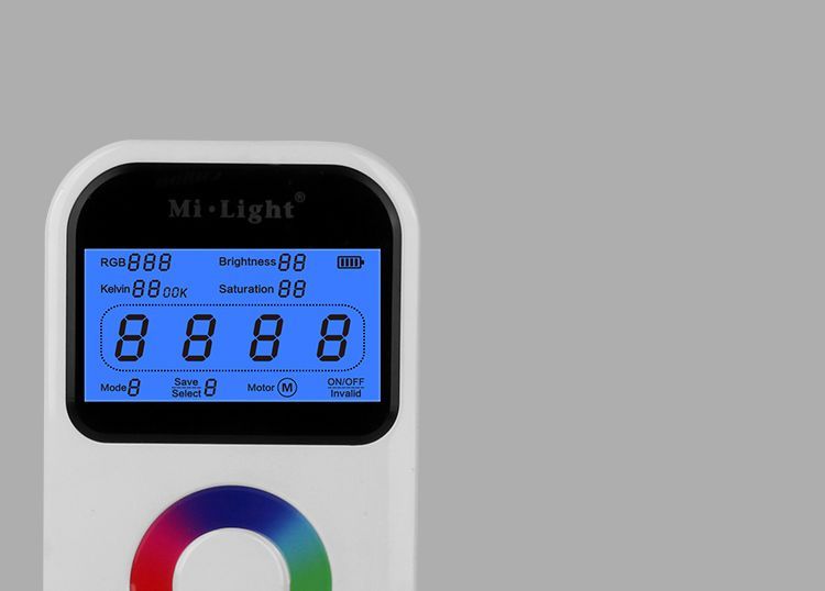 LED trackclits Remote control MiLight RGBW (2.4 GHz) RL090 photo