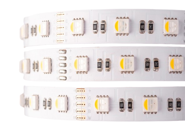 Профессиональная RGBW LED лента SMD5050 RGBW 60LED/M(5M/rееl) 4200К, 24VDC IP20 19,2 W/1M MI-LED-RGBW60NW2420 фото