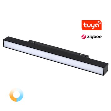 Магнітний трековий світильник лінійний TUNABLE WHITE (CCT) 12W Zigbee 3.0+ RF2.4G SPL-MF2-12AZL фото