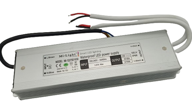 Power supply for led strip Slim, 275 W, 200-240 V, 12 V, IP66 MI-12275D1630 photo