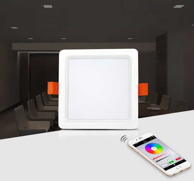 Smart светильник даунлайт RGB + CCT, WIFI, 9W DL064 фото