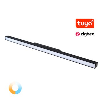 Магнітний трековий світильник лінійний TUNABLE WHITE (CCT) 24W Zigbee3.0+ RF2.4G SPL-MF2-24AZL фото