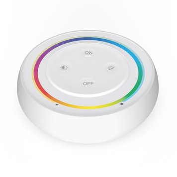 Control panel 1 zone white RGB+CCT round wall Milight with magnetic holder RF 2.4G Mi Ligh S2-W photo