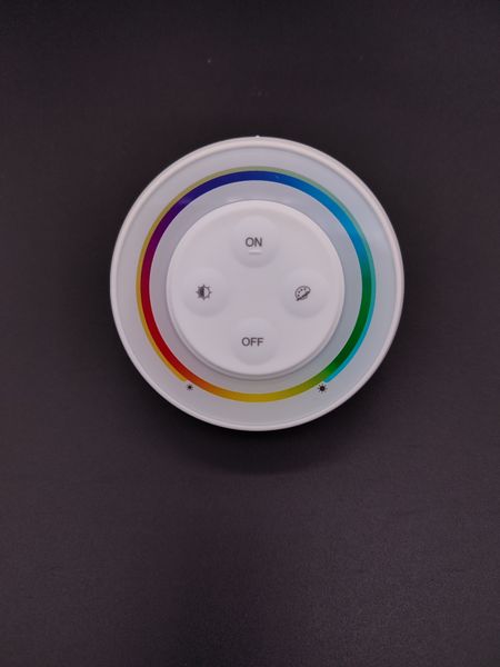 Пульт керування 1 зонний білий RGB+CCT круглий настінний Мілайт з магнітним тримачем RF 2.4G Mi Ligh S2-W фото