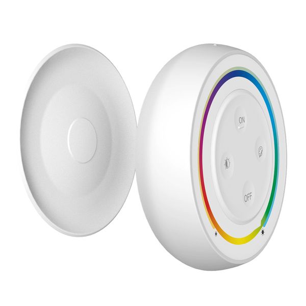 Control panel 1 zone white RGB+CCT round wall Milight with magnetic holder RF 2.4G Mi Ligh S2-W photo