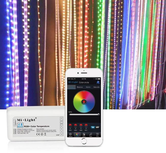 LED Bluetooth strip RGBW controller 4.0 ML029-BT photo