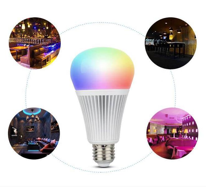 Cветодиодная лампа MiLight, DMX512, 9W, RGB + CCT LLD04 фото
