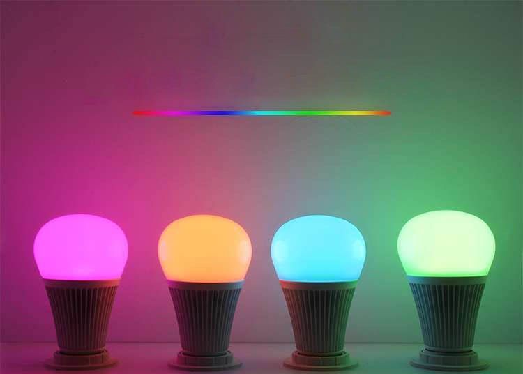 LED lamp MiLight, DMX512, 9W, RGB + CCT LLD04 photo
