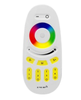 Remote control MiLight RGBW touch (2.4 GHz, 4 zones) RL096-RGB photo