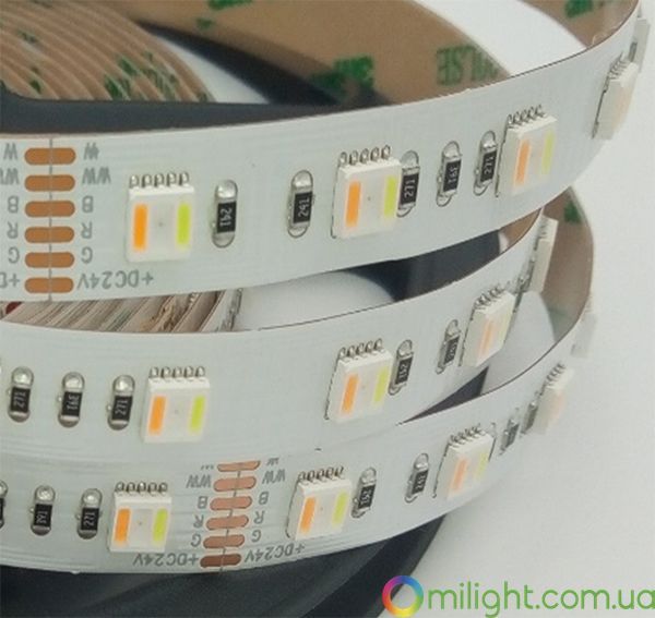 Преміум LED стрічка SMD5050 Philips RGB+WW+CW (RGB+CCT) LED Strip MI-LED-RGBW60CCT2420U фото