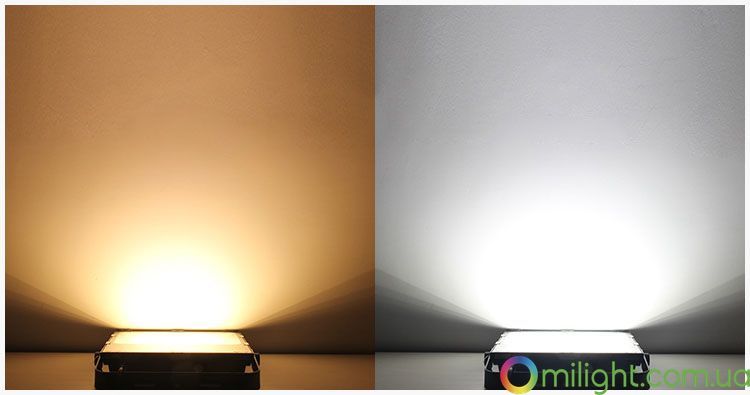 LED Floodlight 100W, RGB + CCT, WI-FI, (AC) GLT07 photo