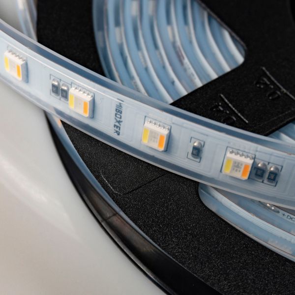 LED Strip RGB+CCT, SMD5050 5 в 1, 15мм, 60LED/m,  22W/m, 455LM/m, 24V IP65 5м MI-LED-LSL5T01N photo