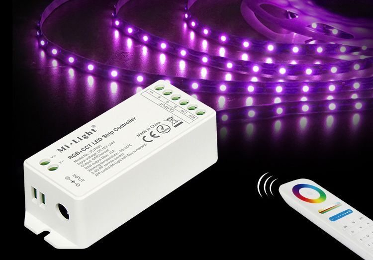 Контроллер для LED ленты RGB+CCT (2.4GHz) TK-45 фото