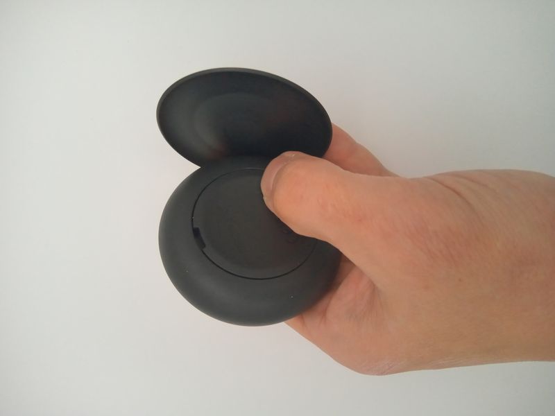 Milight round wall-mounted black control panel with a magnetic holder S1-B photo