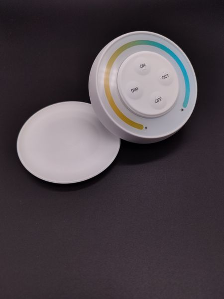 Пульт керування 1 зонний білий CCT круглий настінний Мілайт з магнітним тримачем RF 2.4G Mi Light S1-W фото
