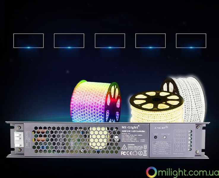 Контроллер + блок питания 5 в 1 LED 100 Вт моноблок TK-PX1 фото