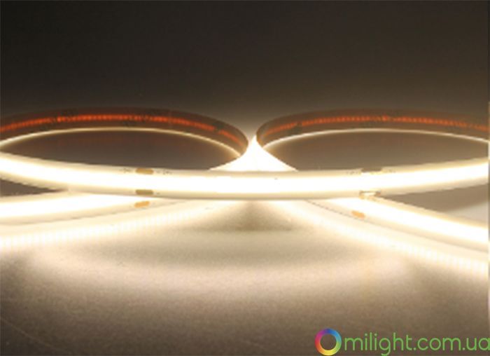 Super bright COB monochrome LED strip Everlight 4000K 482LED/M(5M) 24VDC, IP20, 10 W/1M, 574 Lm/m MI-LED-S482NW2420-COB photo