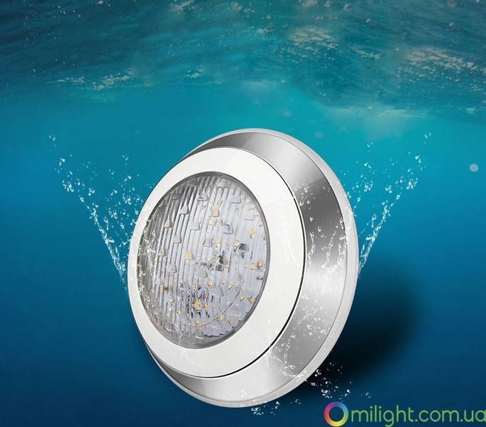 Underwater lensed LED lamp 15W RGB+CCT + DMX512 control GLUW01 photo