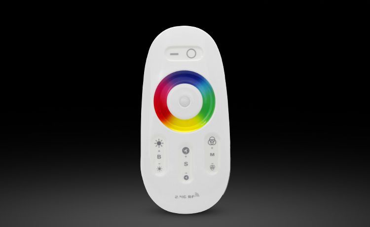 RGB strips radio controller, with remote control, touchscreen (2.4GHz) RLC025-RGB photo