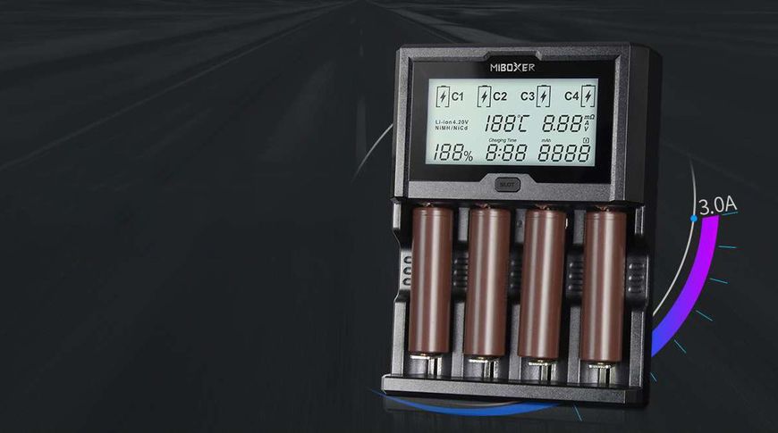 Розумний зарядний пристрій Miboxer C4-12 C4-12 фото