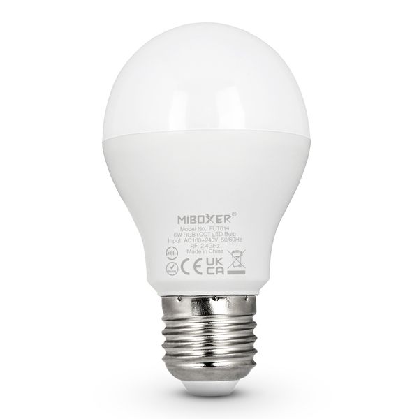 LED smart light bulb MiLight, 6W, RGBW, E27, WIFI LL014 photo