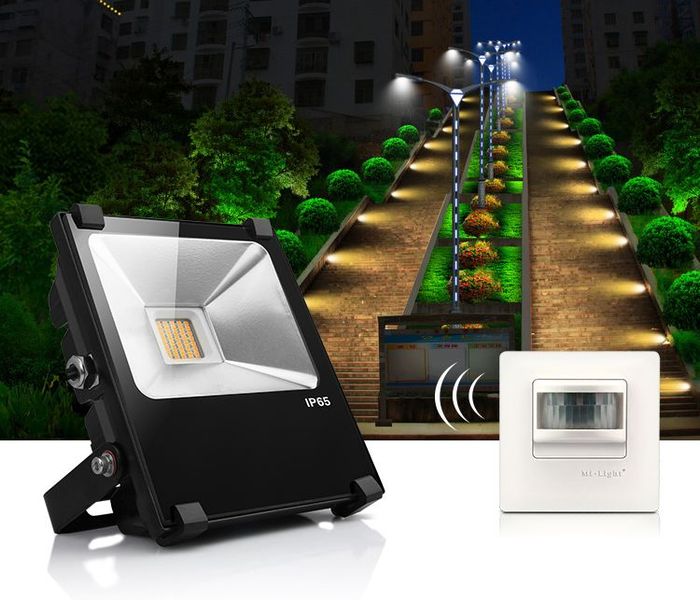 LED floodlight pyroelectric infrared (PIR), 20W PIRP03 photo