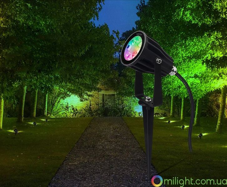 LED Garden Lamp 6W, RGB + CCT, WI-FI, (AC) GLС04 photo