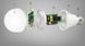 Світлодіодна смарт лампочка MiLight, 6W, RGBW, E27, WIFI - холодний білий LL014С фото 7
