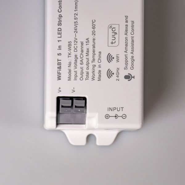 ZigBee 3.0 LED контроллер универсальный TK-ZR5 Dim+RGB+CCT, 15A, ZigBee 3.0+RF2,4G Smart Systems Group TK-ZR5 фото