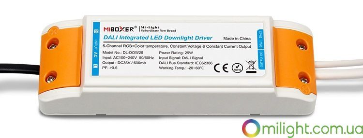 DALI 25W RGB+CCT LED Downlight DL060-25-DALI photo