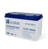 Літієва батарея Ecowatt LED LiFePO4 12,8 В 100Ah ECO-12-100S фото