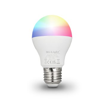 Светодиодная smart лампочка MiLight, 6W, RGB+CCT, E27, WIFI LL014 фото