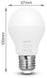 LED smart light bulb MiLight, 6W, RGB+CCT, E27, WIFI LL014 CCT photo 4