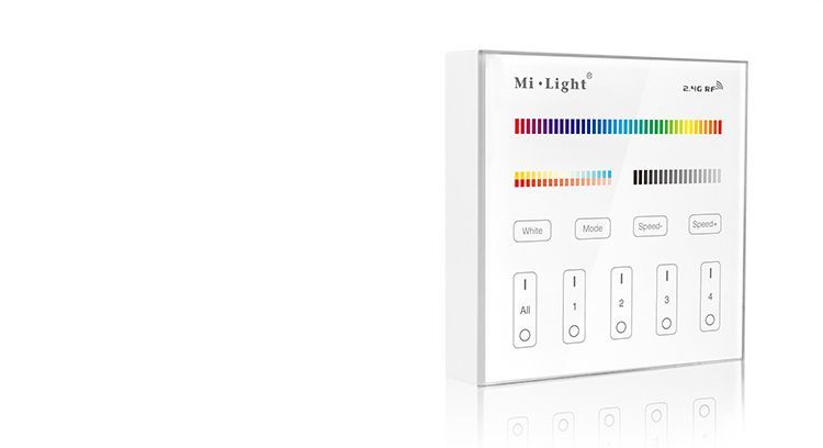 Smart touch panel BL4 (White/RGB/RGBW/CCT 2.4 GHz) BL4 photo
