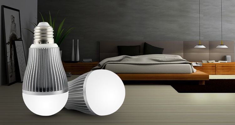 Светодиодная cмарт лампочка MiLight Dual White (двойной белый), 9W LL019 фото
