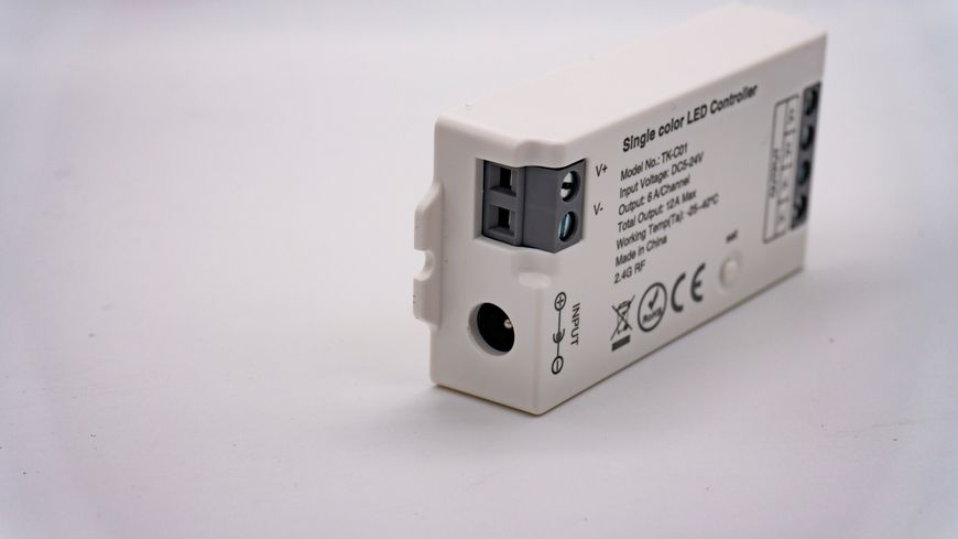 LED контролер дімер DC5-24V, 12A, RF 2.4G Smart Systems TK-C01 фото