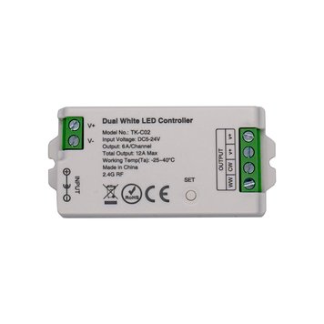 LED контролер Tunable White DC5-24V, 12A, RF 2.4G Smart Systems TK-C02 фото