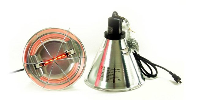 Брудер для инфракрасной лампы с переключателем 50/100%, тип цоколя R7s-7, 118 мм, 275W Max BtB275Max фото