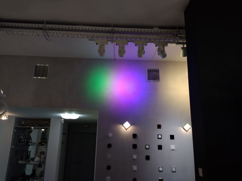 Трековый светильник Alpha Lite, 25W, 2-х позиционный регулятор, RGBW AL3 фото