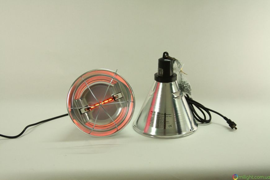 Infrared lamp brooder with 50/100% switch, type R7s-7, 118 mm, 275W Max BtB275Max photo